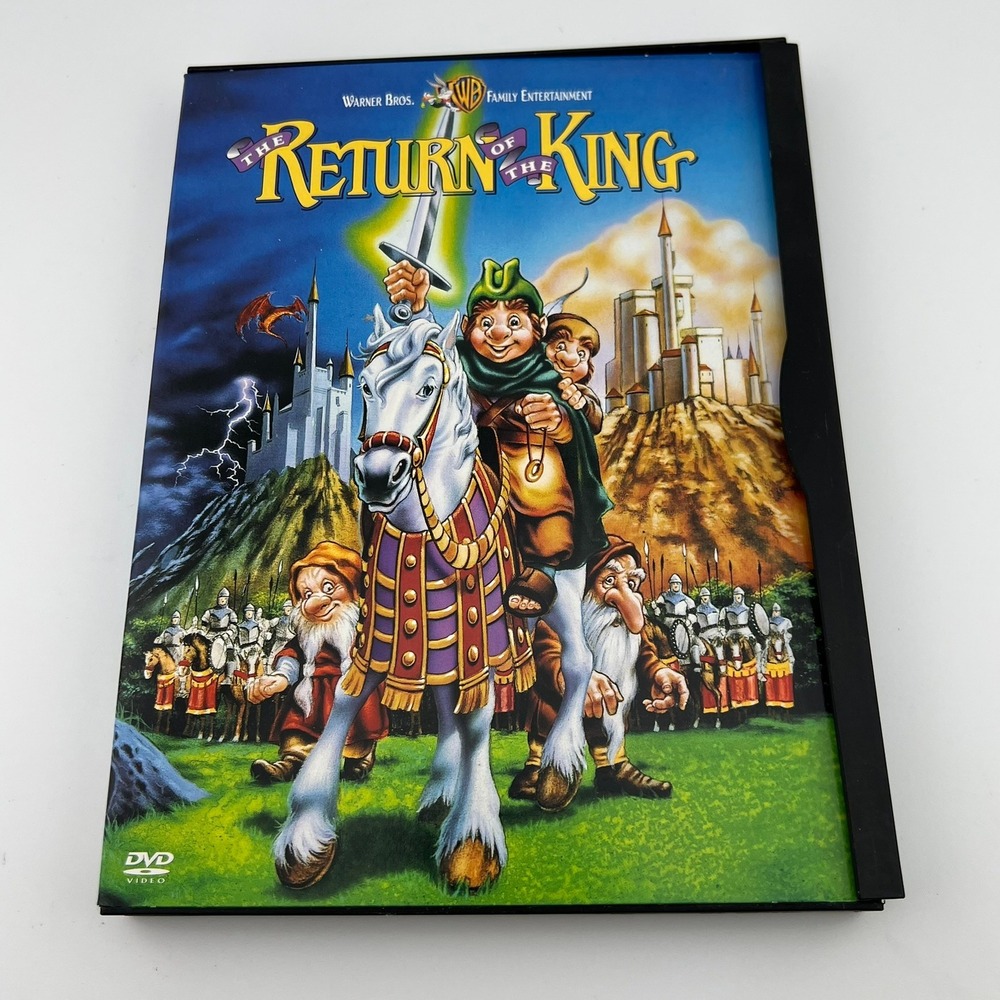 The Return of the King DVD 2001 Rankin Bass Animated Lord of the Rings